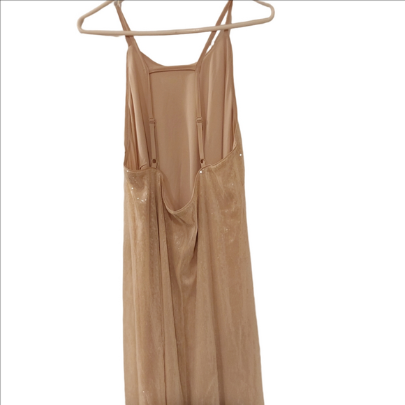 A New Day Beige Sequin Blazer & Maxi Dress XXL - Picture 5 of 15